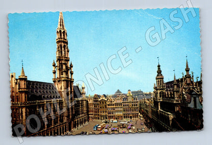 Pohlednice Belgie Brusel Grand Place 1965 (M31564)