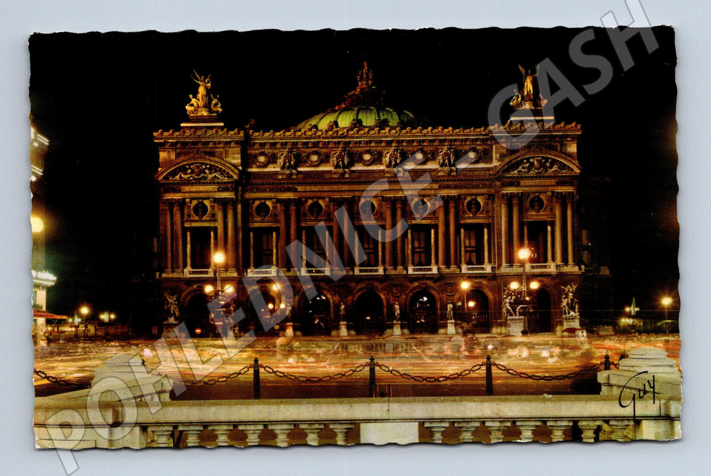 Pohlednice Francie Paříž Opera Garnier 1968 (M31565)