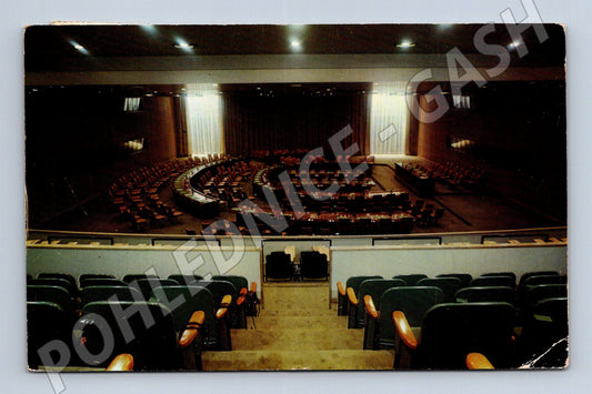 Pohlednice OSN New York konferenční místnost 1953 (M31566)