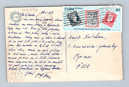 Pohlednice Kuba Havana City 1981 (M31576)