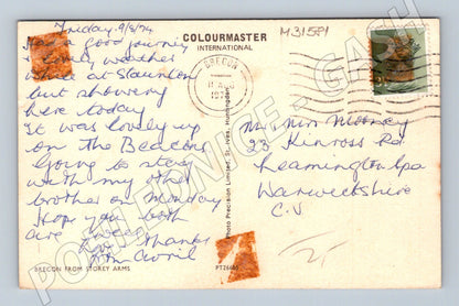 Pohlednice Velká Británie Brecon horská cesta 1974 (M31581)