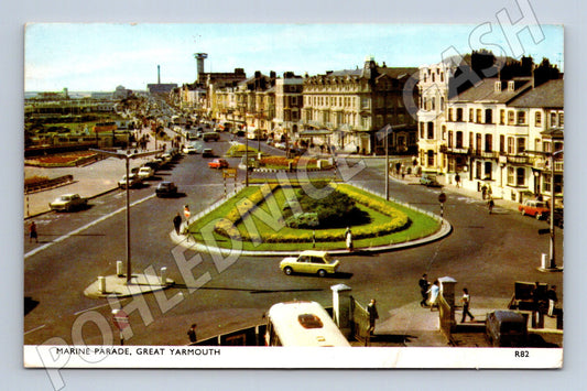 Pohlednice Velká Británie Great Yarmouth Marine Parade 1970 (M31582)