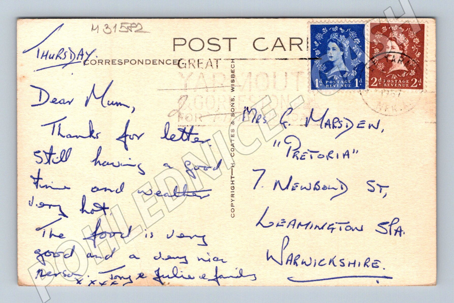 Pohlednice Velká Británie Great Yarmouth Marine Parade 1970 (M31582)