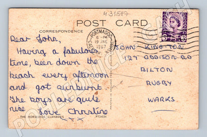 Pohlednice Velká Británie Llanberis údolí hory 1967 (M31587)