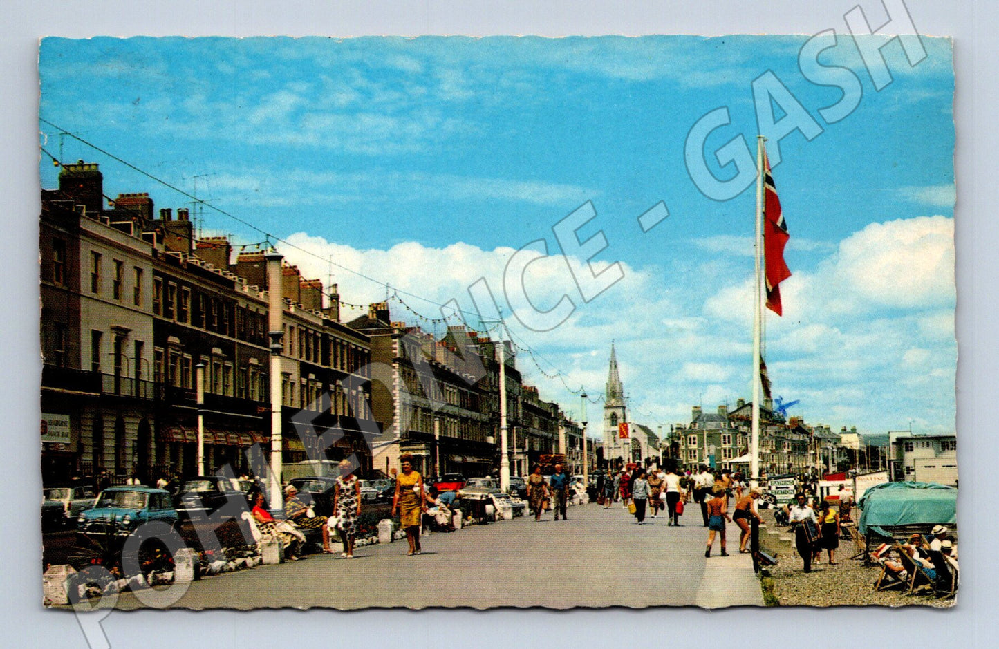 Pohlednice Velká Británie Weymouth Esplanade 1970 (M31589)