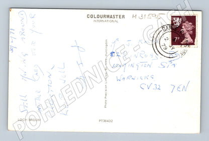 Pohlednice Velká Británie Loch Broom krajina 1977 (M31595)