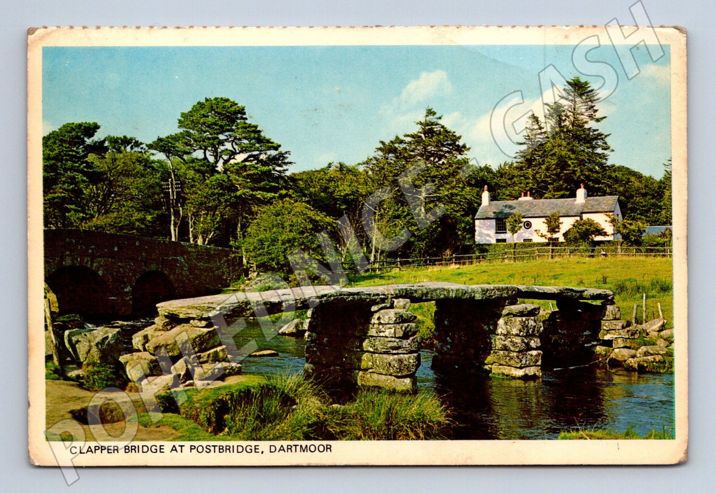 Pohlednice Velká Británie Clapper Bridge Dartmoor (M31604)