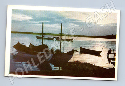 Pohlednice Bulharsko Nessebar čluny (M31616)