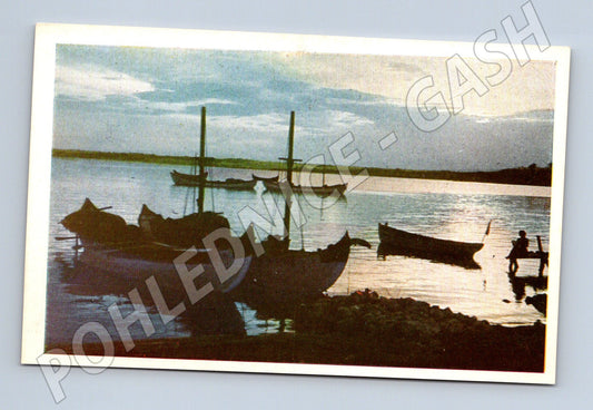 Pohlednice Bulharsko Nessebar čluny (M31616)