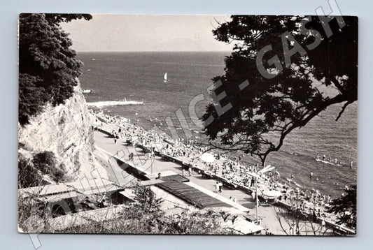 Pohlednice Rusko Soči pláž 1968 (M31631)