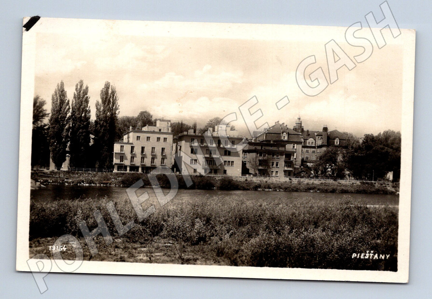 Pohlednice Slovensko Piešťany budovy u vody (M31642)