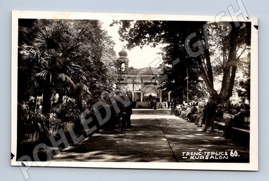Pohlednice Slovensko Trenčianske Teplice Kuršalon 1935 (M31648)