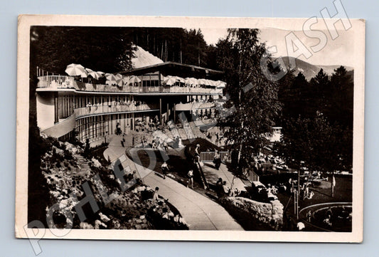 Pohlednice Slovensko Trenčianske Teplice Zelená žaba 1948 (M31664)
