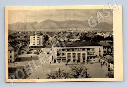 Pohlednice Slovensko Turčiansky Sv. Martin náměstí 1948 (M31667)