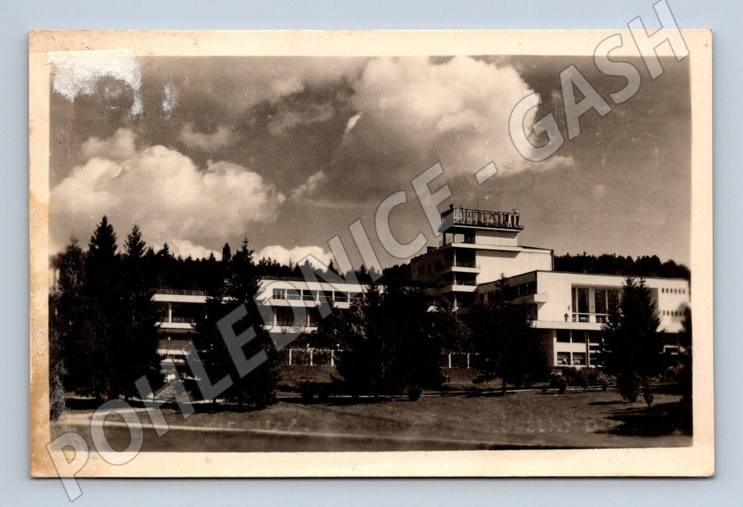 Pohlednice Slovensko Sliač Kúpele modernistický hotel (M31668)