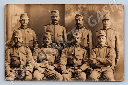 Pohlednice skupina vojáků první světová válka (M3167)
