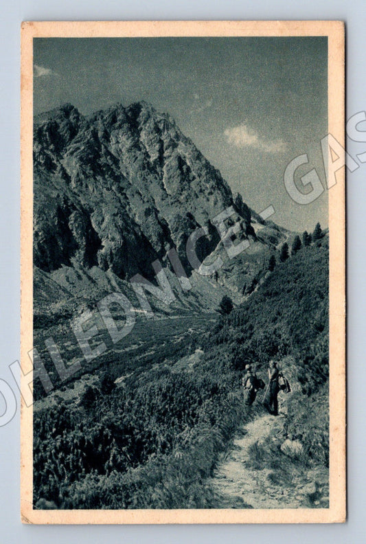Pohlednice Slovensko Vysoké Tatry Sliezsky dom 1948 (M31670)