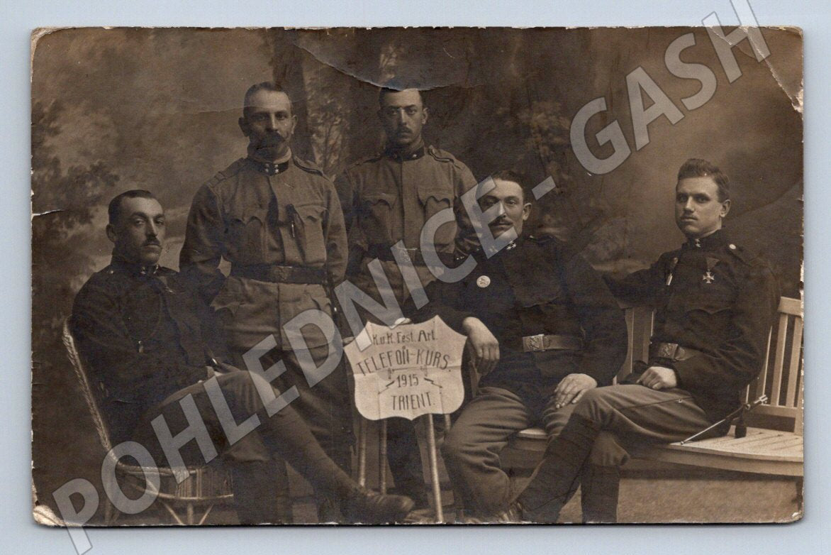 Pohlednice Trient 1915 rakousko uherská armáda (M3168)