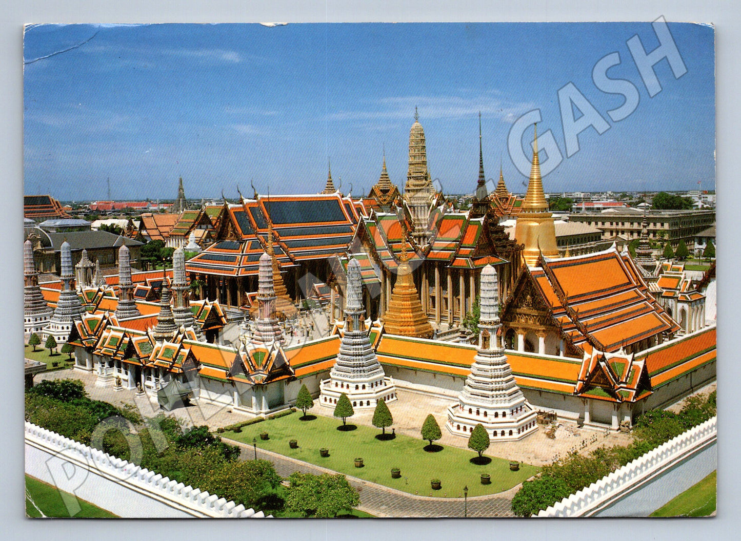 Pohlednice Thajsko Bangkok chrám Wat Phra Kaeo 198X (M31687)