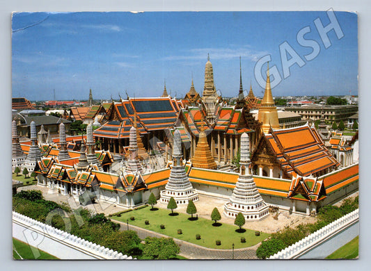 Pohlednice Thajsko Bangkok chrám Wat Phra Kaeo 198X (M31687)