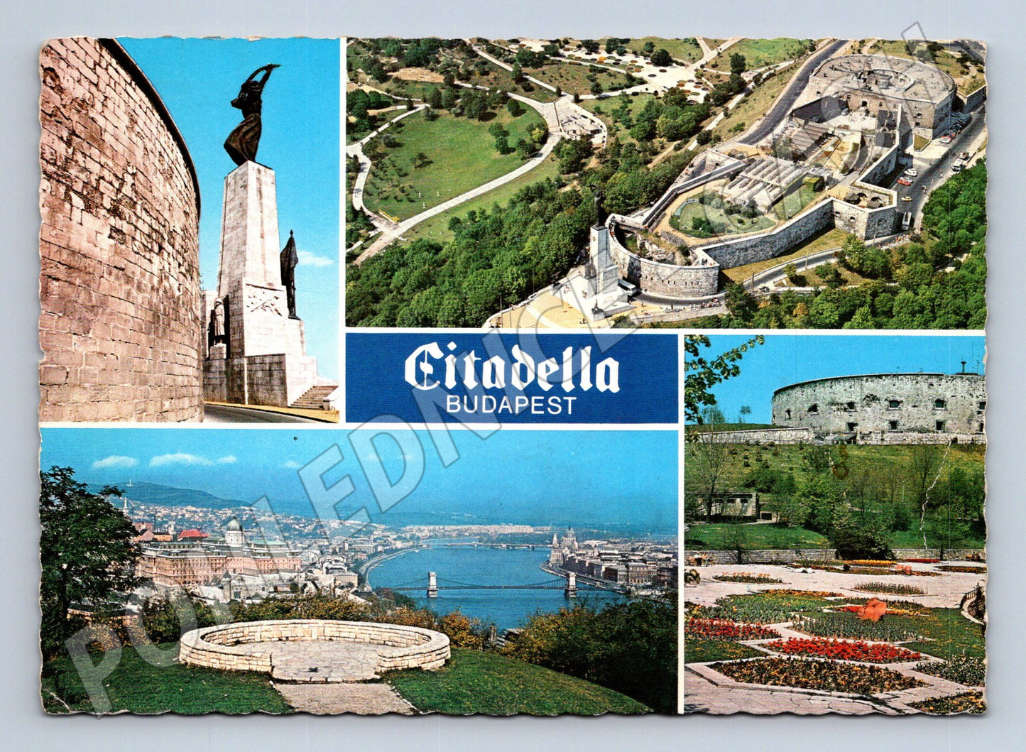 Pohlednice Maďarsko Budapest Citadella (M31711)