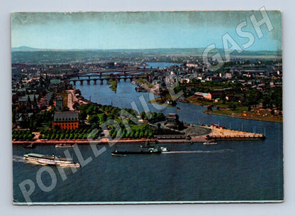 Pohlednice Německo Koblenz Deutsches Eck 196x (M31712)