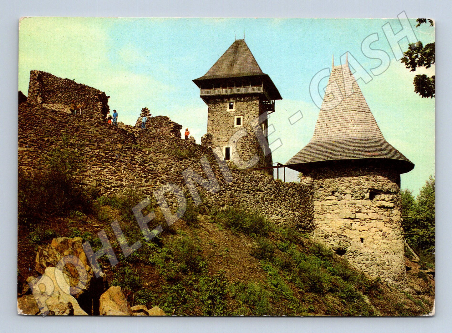 Pohlednice Ukrajina Nevytsky Castle 1976 (M31713)