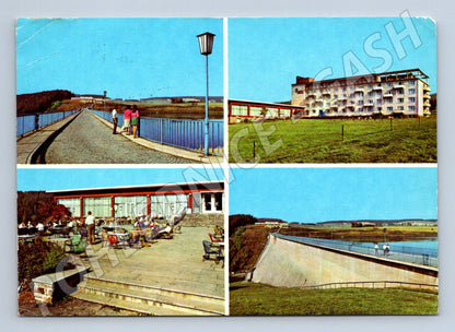 Pohlednice Německo Rauschenbachsperre hotel 1982 (M31724)