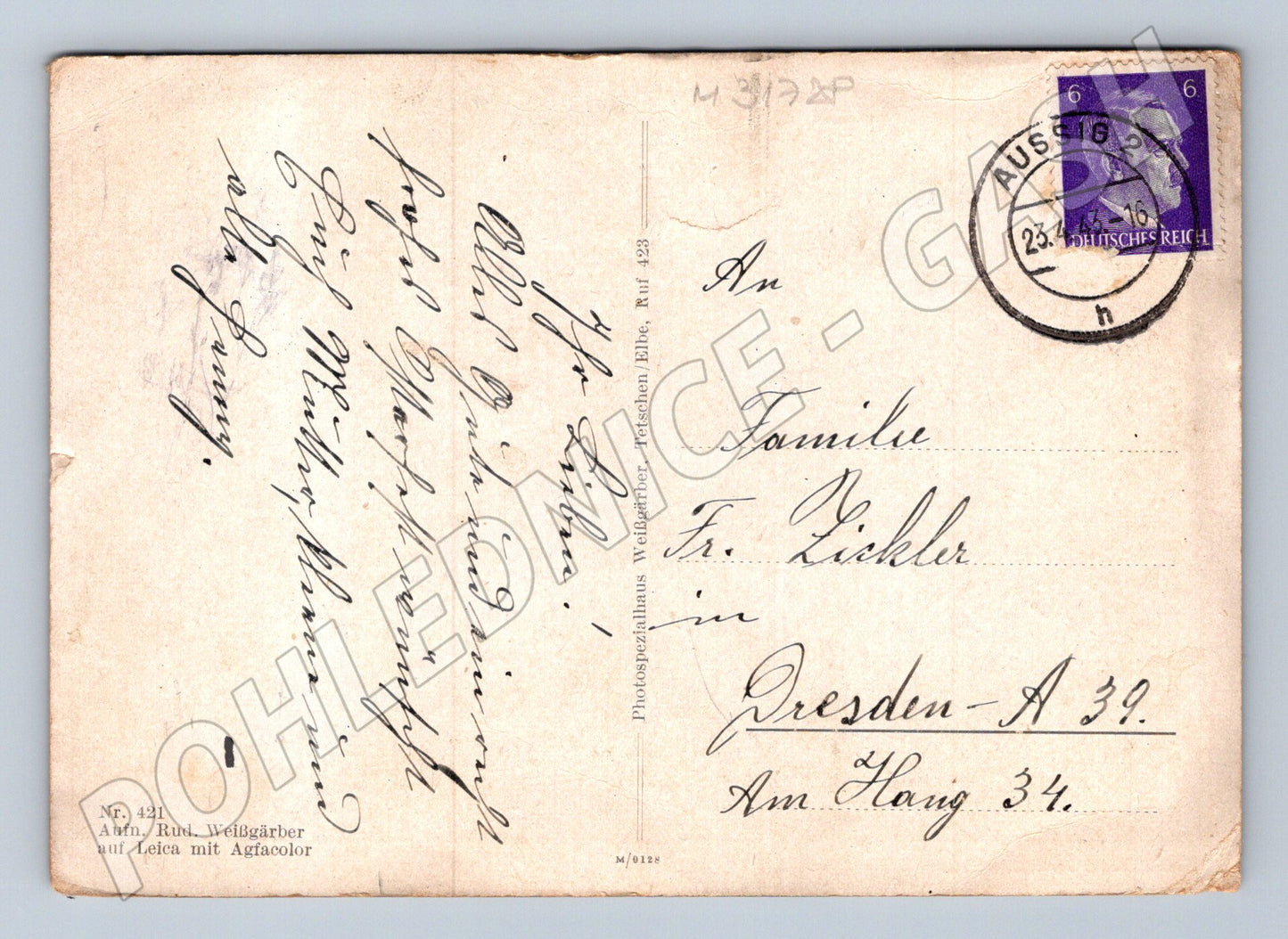 Pohlednice Německo Thermalbad Schoeckenstein 1916 (M31728)