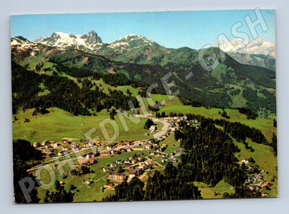 Pohlednice Švýcarsko Flumserberg alpská krajina 1984 (M31733)