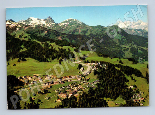 Pohlednice Švýcarsko Flumserberg alpská krajina 1984 (M31733)