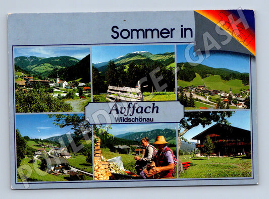Pohlednice Rakousko Auffach Wildschönau 1980s (M31734)