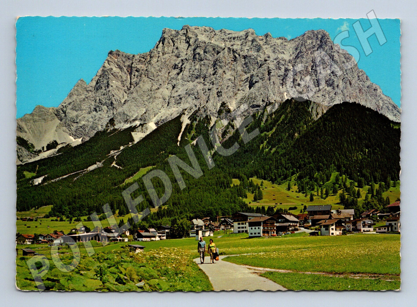 Pohlednice Rakousko Ehrwald Zugspitze 1981 (M31735)