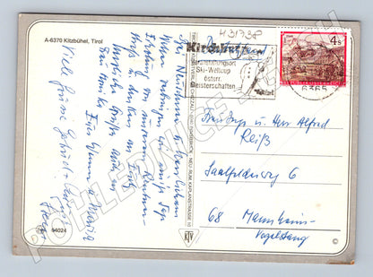 Pohlednice Rakousko Kitzbühel zimní krajina (M31738)