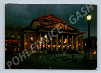 Pohlednice Německo Mnichov Národní divadlo 1989 (M31739)