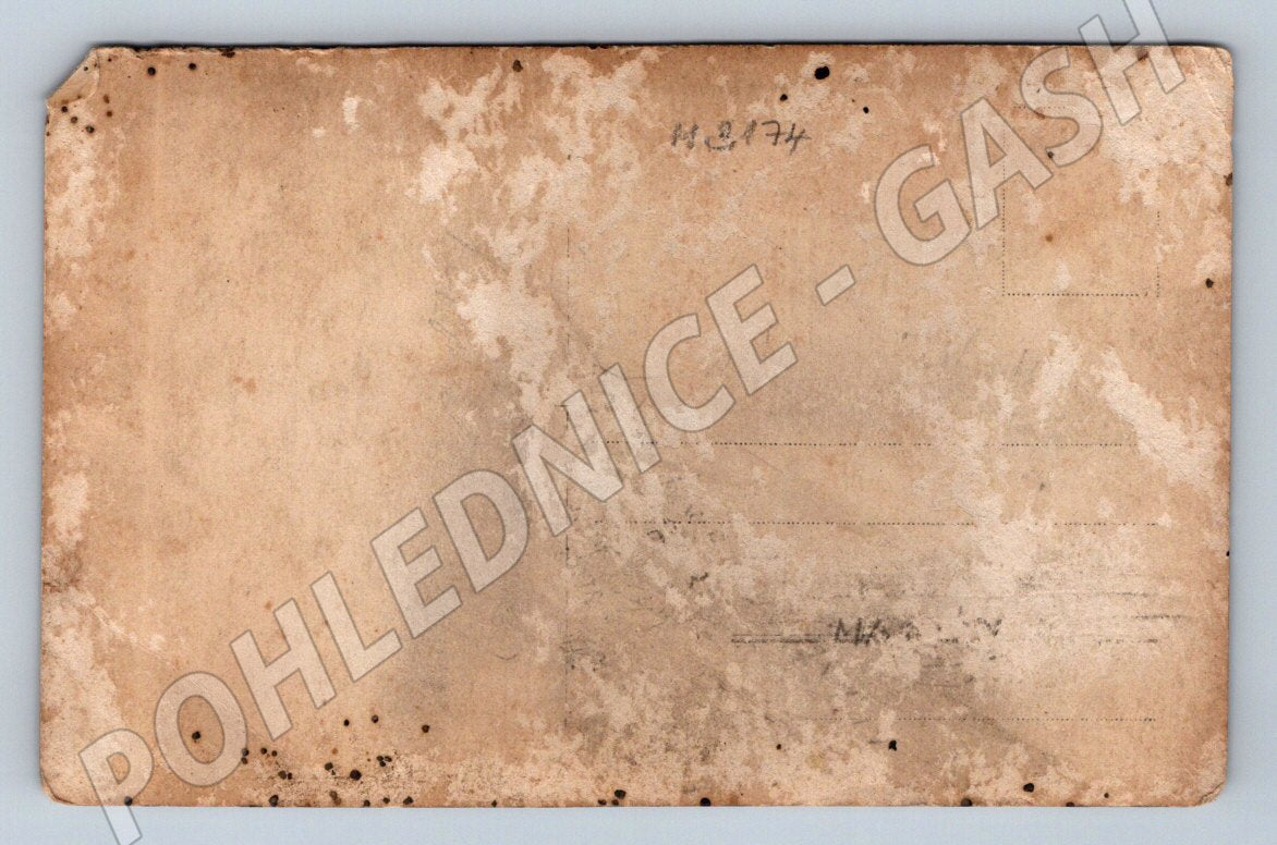 Postcard family photo ethnography beginning of the century (M3174)