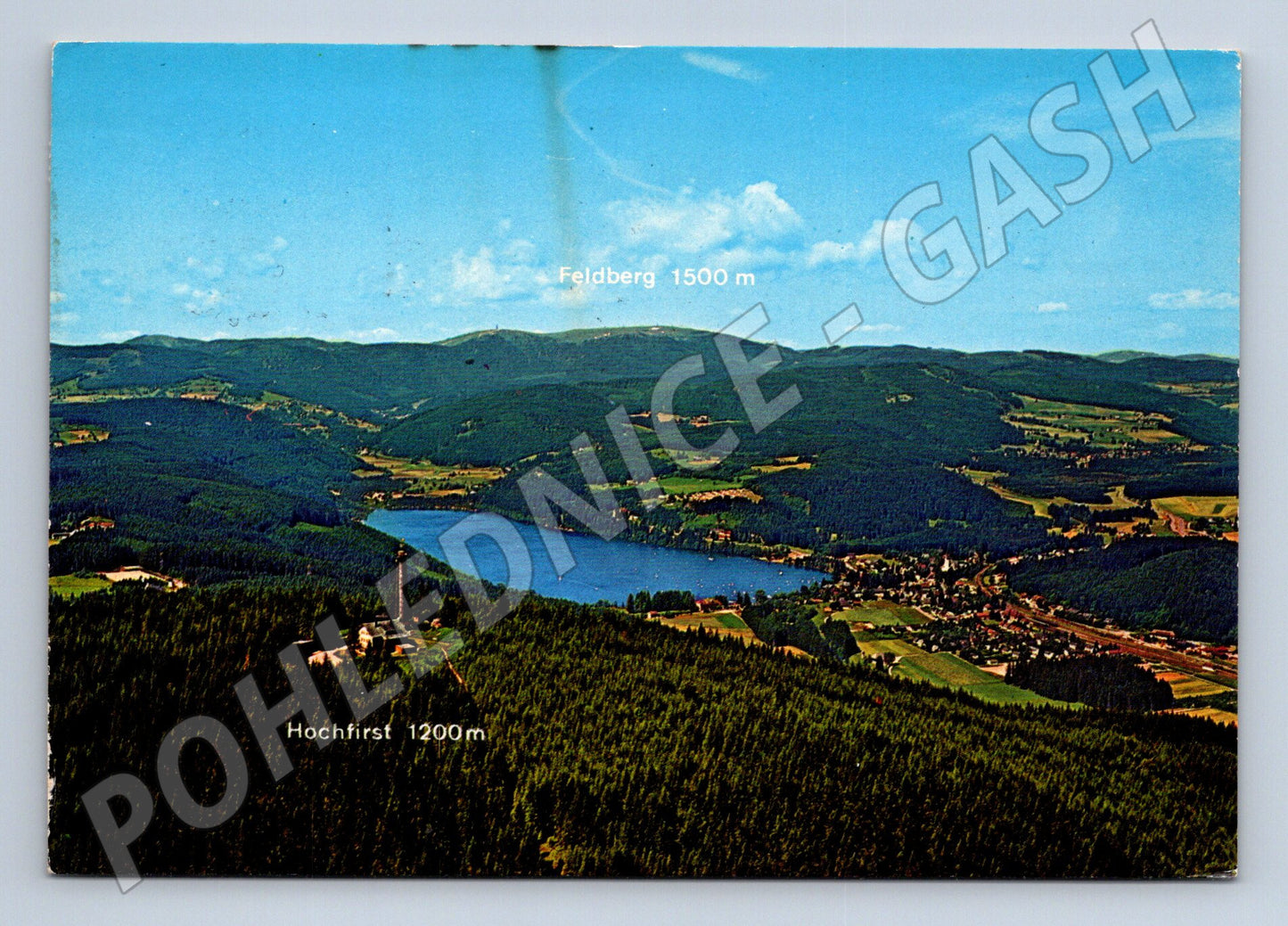 Pohlednice Německo Schwarzwald Titisee krajina 1980 (M31748)