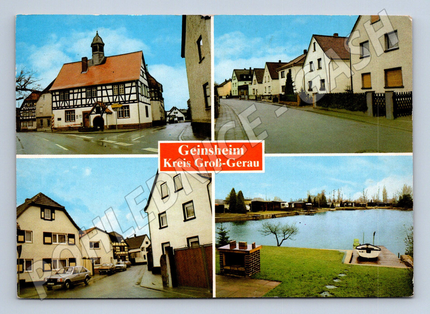Pohlednice Německo Geinsheim 1987 (M31757)