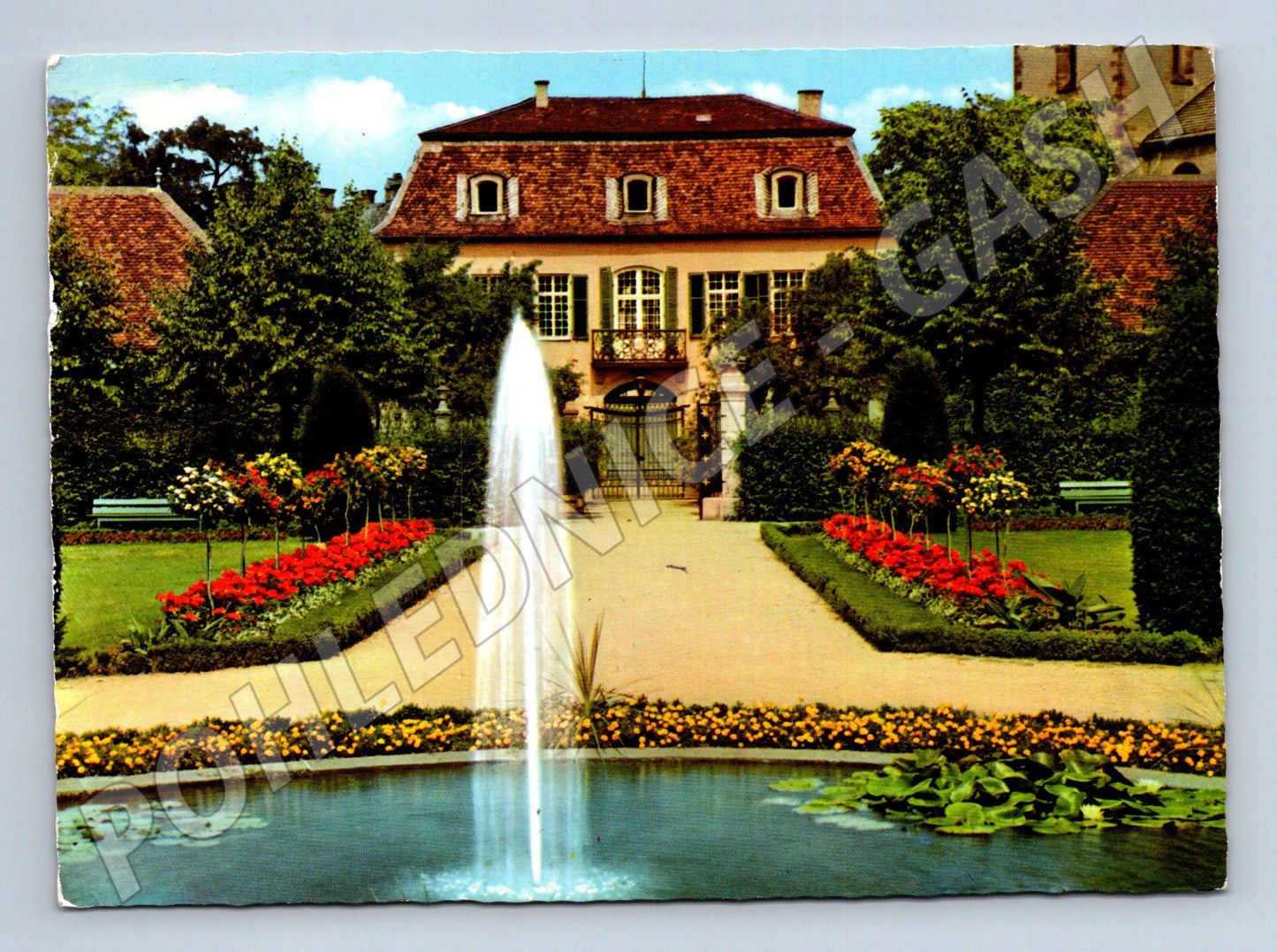 Pohlednice Německo Darmstadt Prinz Georg-Palais 1960 (M31759)