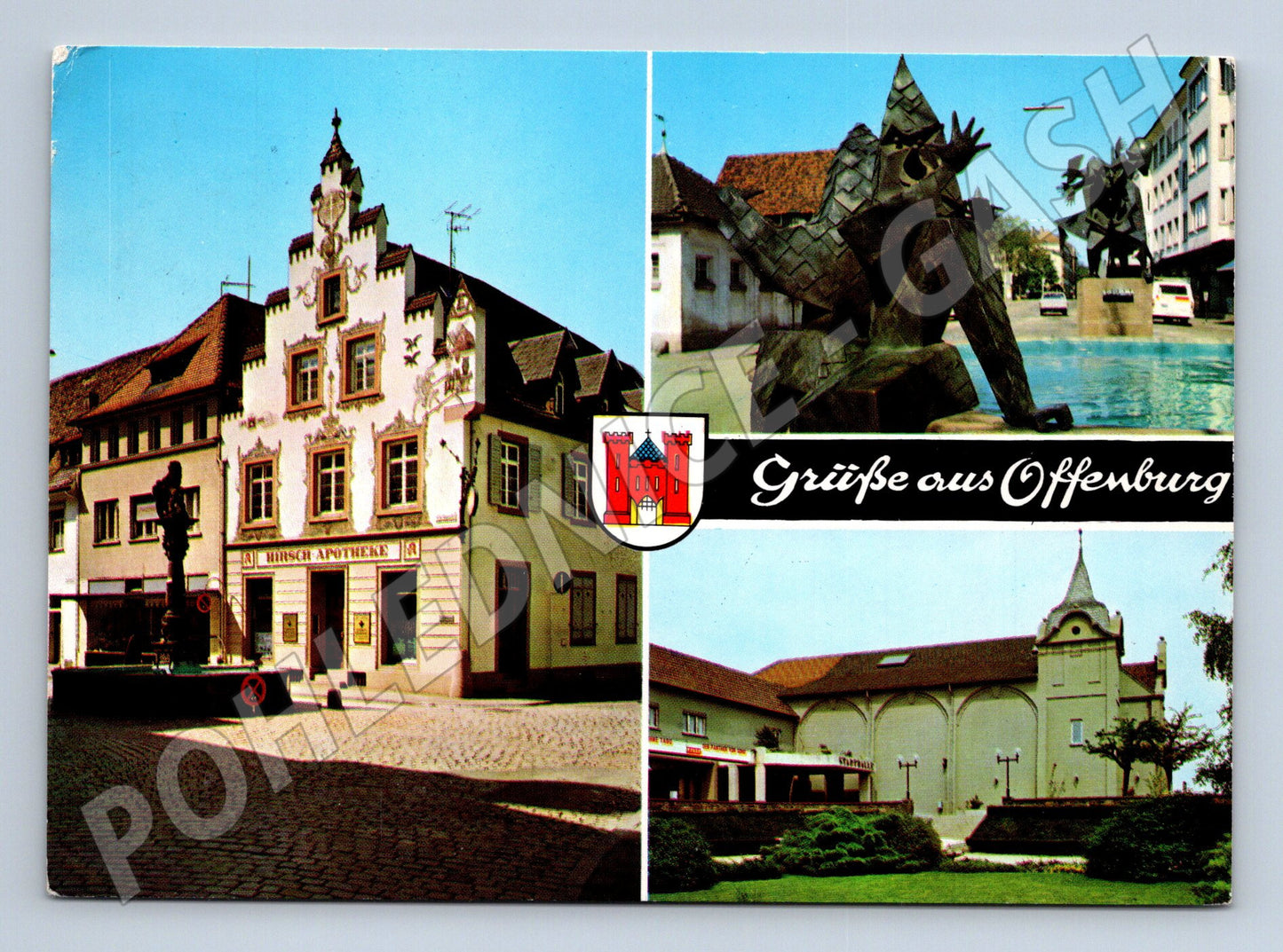 Pohlednice Německo Offenburg, více motivů 197x (M31761)