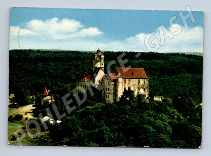 Pohlednice Německo Ronneburg hrad/hotel 1976 (M31765)