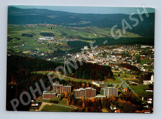 Pohlednice Německo Freyung letecký pohled 1985 (M31766)