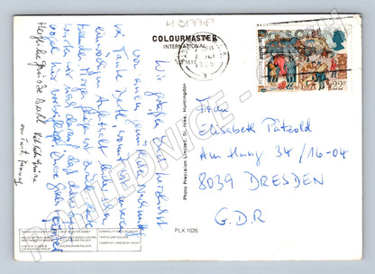 Pohlednice Velká Británie Londýn Concorde památky 1985 (M31778)