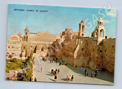 Pohlednice Izrael Bethlehem Church of Nativity 1985 (M31787)