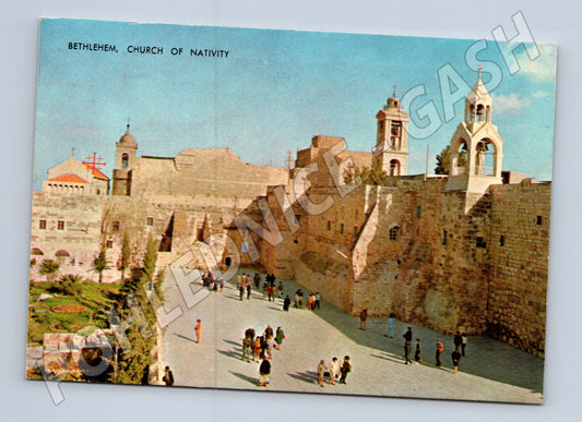 Pohlednice Izrael Bethlehem Church of Nativity 1985 (M31787)