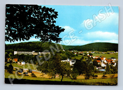 Pohlednice Německo Gras-Ellenbach, horská krajina (M31796)