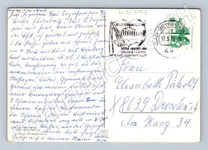 Pohlednice Nemecko Bad Oeynhausen Kurhaus 1970 (M31799)