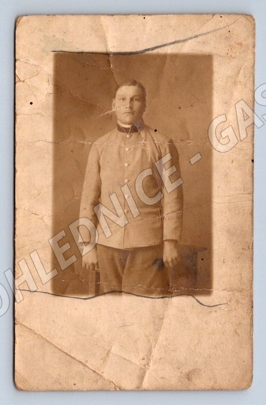 Postcard man in uniform Jos Kolda portrait (M3180)