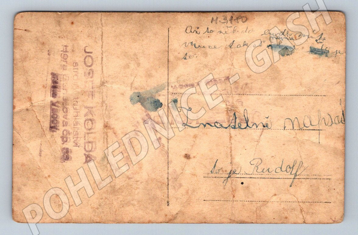 Postcard man in uniform Jos Kolda portrait (M3180)