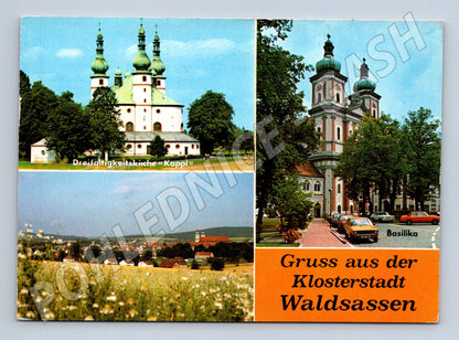 Pohlednice Německo Waldsassen kostely 1989 (M31801)